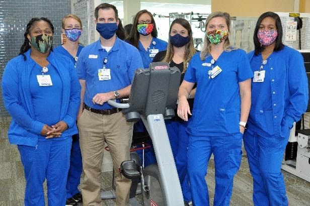 St. Mary’s Sacred Heart Hospital Rehab Services staff