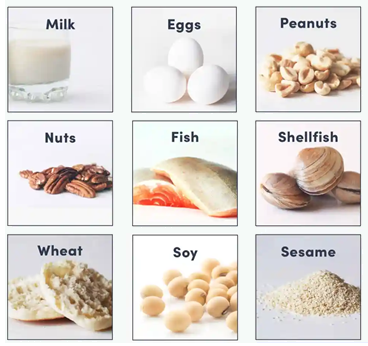 food allergens