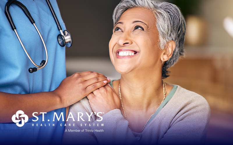 The St. Mary's foundation is comitted to patient care.